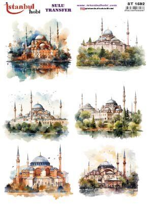 Sulu Transfer Kağıdı 25x35cm ST-1592