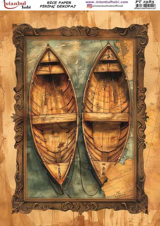 Pirinç Dekopaj Kağıdı 30x42cm PT-1985