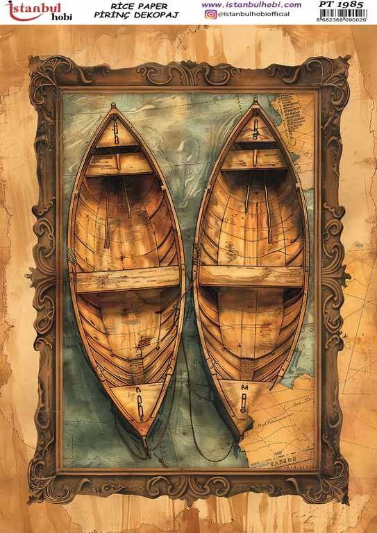 Pirinç Dekopaj Kağıdı 30x42cm PT-1985