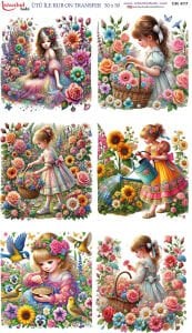 Ütü İle Rub On Transfer 30x50cm CK417