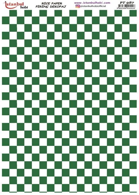 Pirinç Dekopaj Kağıdı 30x42cm PT-987