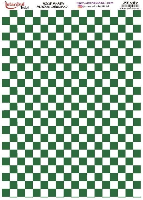 Pirinç Dekopaj Kağıdı 30x42cm PT-987