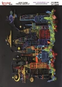 Pirinç Dekopaj Kağıdı 30x42cm PT-2988