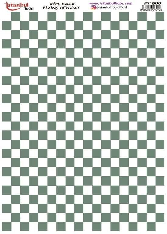 Pirinç Dekopaj Kağıdı 30x42cm PT-988