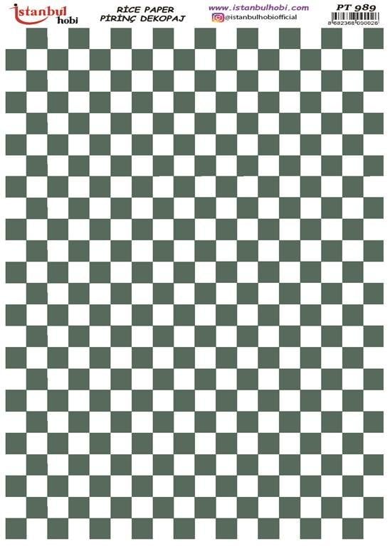 Pirinç Dekopaj Kağıdı 30x42cm PT-989