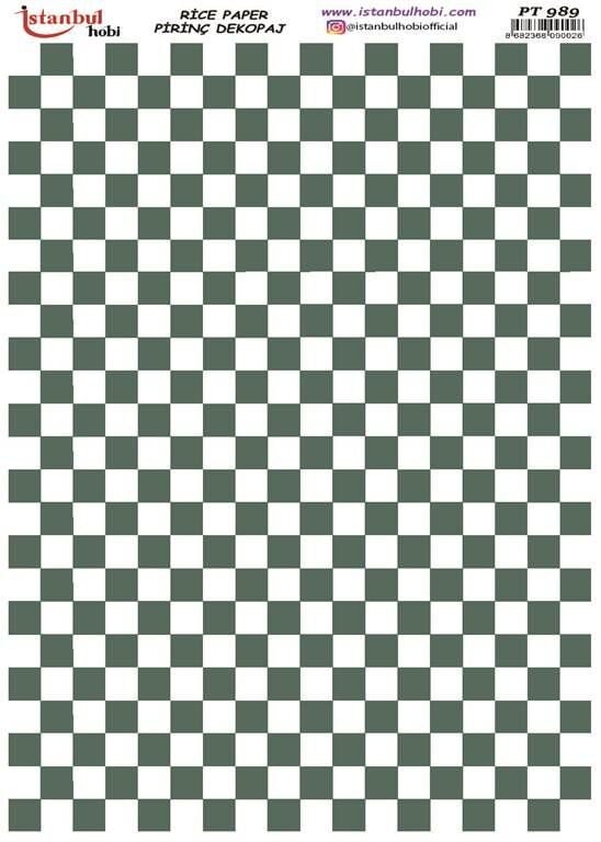 Pirinç Dekopaj Kağıdı 30x42cm PT-989