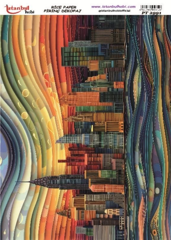 Pirinç Dekopaj Kağıdı 30x42cm PT-2991