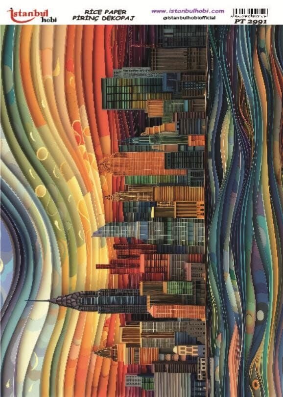 Pirinç Dekopaj Kağıdı 30x42cm PT-2991