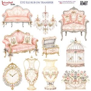 Ütü İle Rub On Transfer 30x30cm RB269