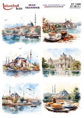 Sulu Transfer Kağıdı 25x35cm ST-1599