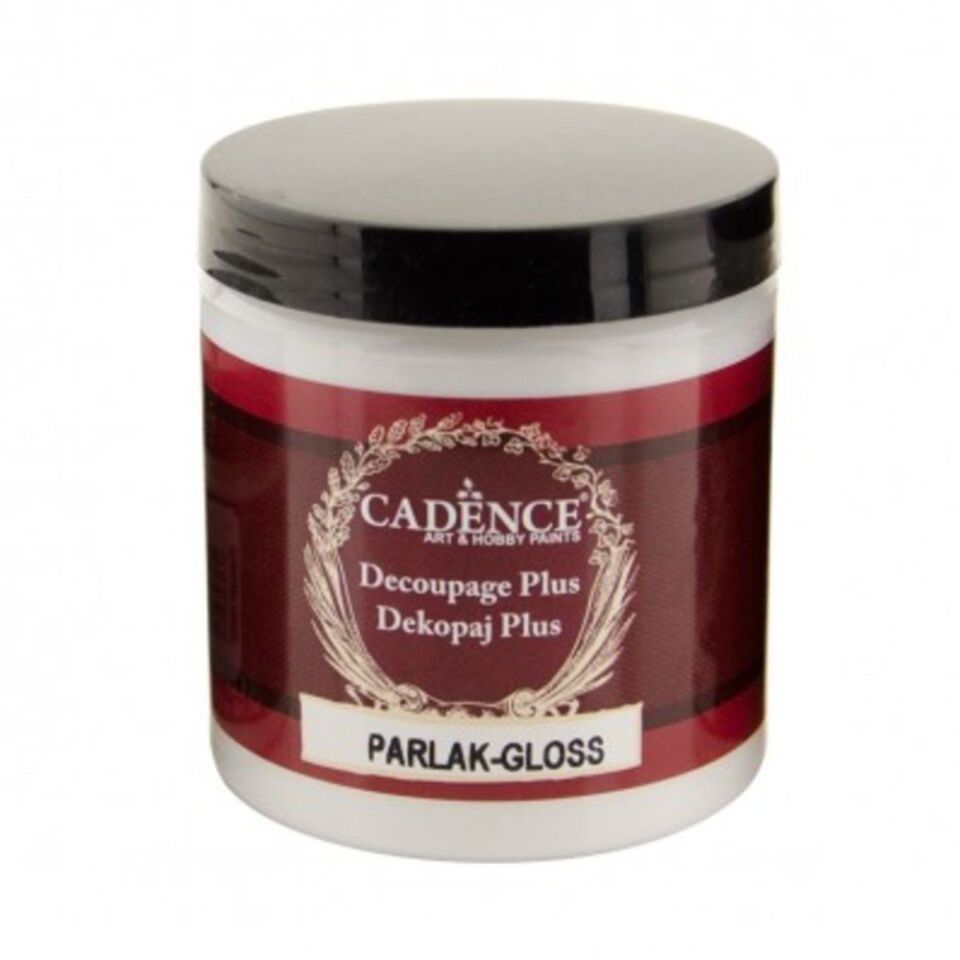 Cadence Dekopaj Plus Tutkalı - 250ML (Parlak - Gloss)