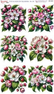 Ütü İle Rub On Transfer 30x50cm CK423