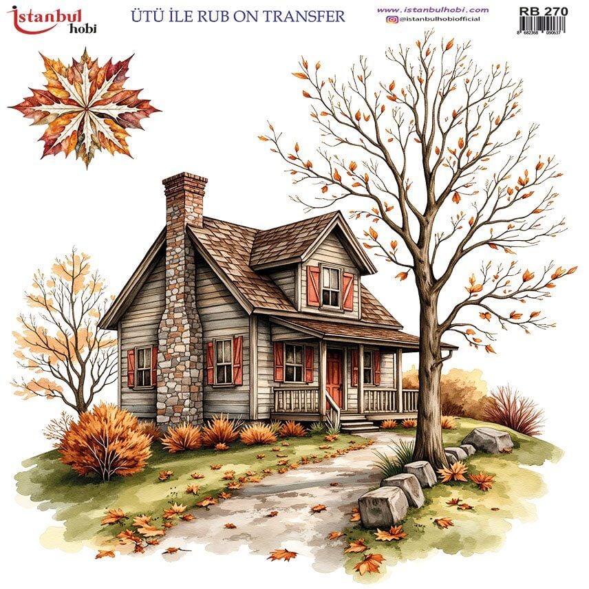 Ütü İle Rub On Transfer 30x30cm RB270