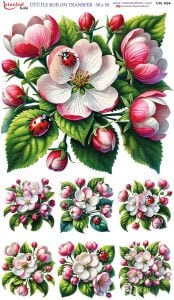 Ütü İle Rub On Transfer 30x50cm CK424