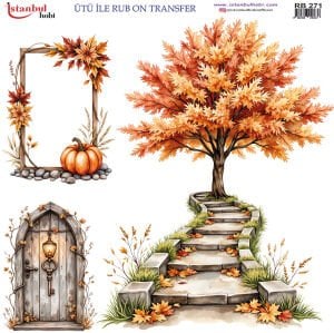 Ütü İle Rub On Transfer 30x30cm RB271