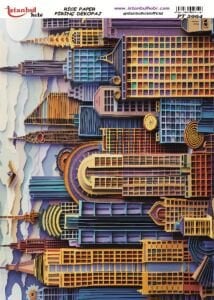 Pirinç Dekopaj Kağıdı 30x42cm PT-2994
