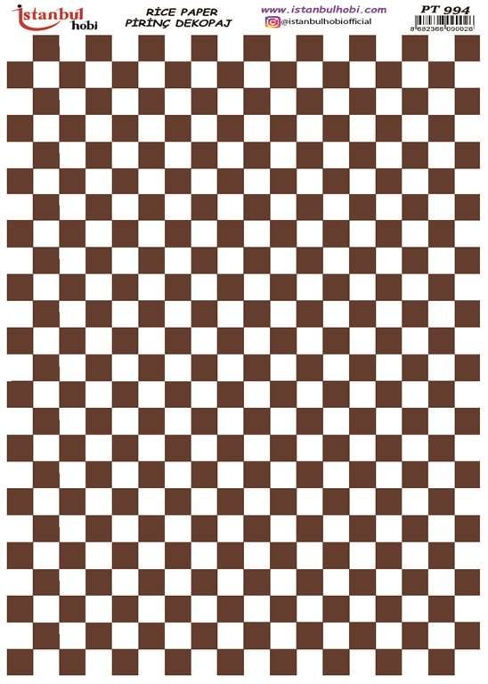 Pirinç Dekopaj Kağıdı 30x42cm PT-994