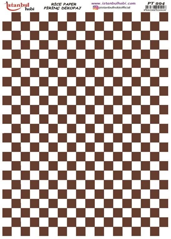 Pirinç Dekopaj Kağıdı 30x42cm PT-994
