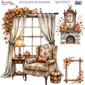 Ütü İle Rub On Transfer 30x30cm RB272