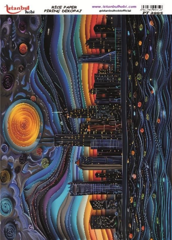 Pirinç Dekopaj Kağıdı 30x42cm PT-2995