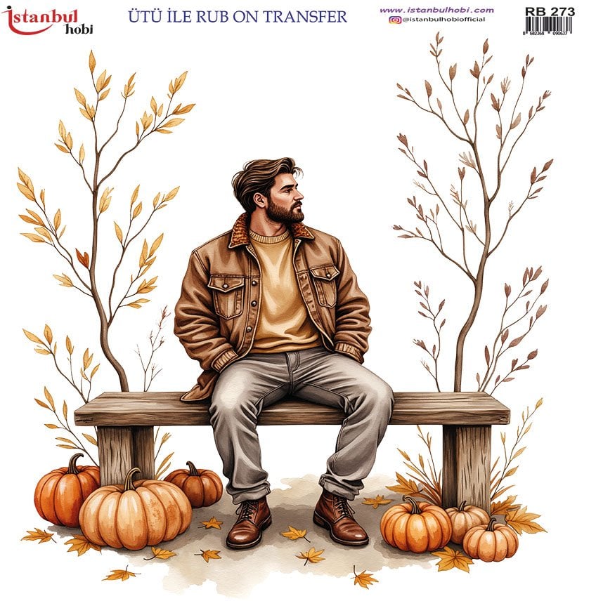 Ütü İle Rub On Transfer 30x30cm RB273