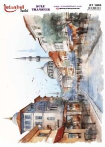Sulu Transfer Kağıdı 25x35cm ST-1603