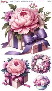 Ütü İle Rub On Transfer 30x50cm CK427