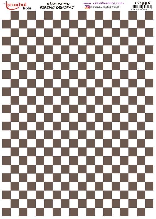 Pirinç Dekopaj Kağıdı 30x42cm PT-996