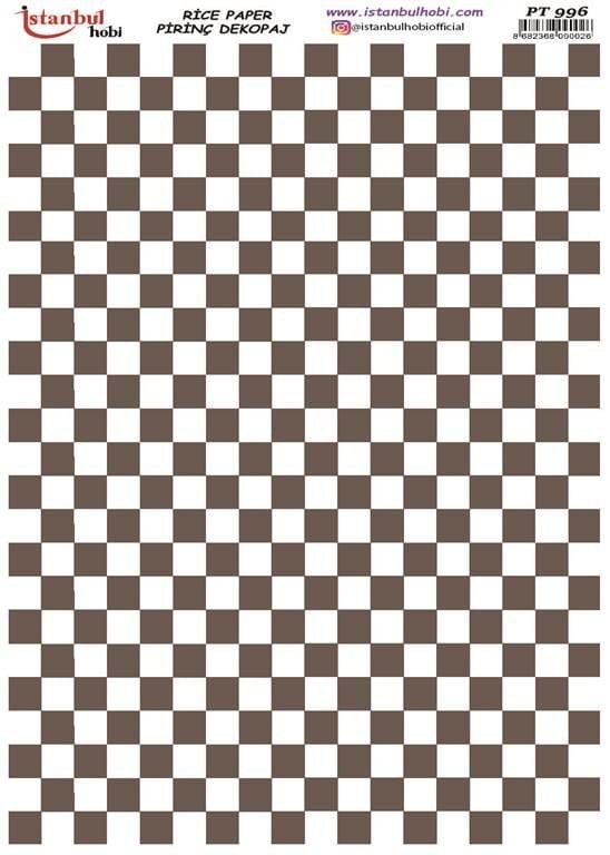 Pirinç Dekopaj Kağıdı 30x42cm PT-996