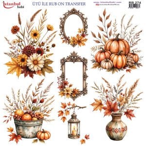 Ütü İle Rub On Transfer 30x30cm RB274