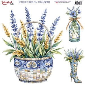 Ütü İle Rub On Transfer 30x30cm RB276