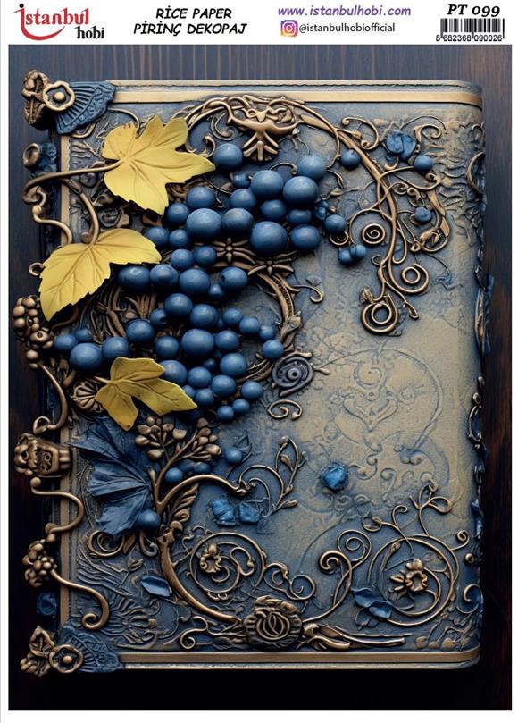 Pirinç Dekopaj Kağıdı 30x42cm PT-099