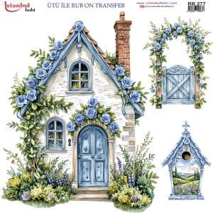 Ütü İle Rub On Transfer 30x30cm RB277