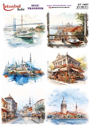 Sulu Transfer Kağıdı 25x35cm ST-1607