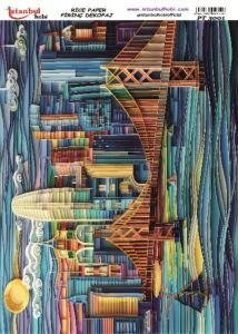 Pirinç Dekopaj Kağıdı 30x42cm PT-3001