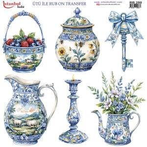 Ütü İle Rub On Transfer 30x30cm RB280