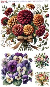 Ütü İle Rub On Transfer 30x50cm CK434