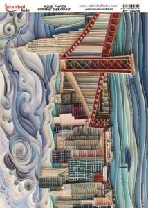 Pirinç Dekopaj Kağıdı 30x42cm PT-3003