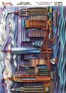 Pirinç Dekopaj Kağıdı 30x42cm PT-3005