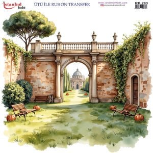Ütü İle Rub On Transfer 30x30cm RB283
