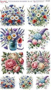 Ütü İle Rub On Transfer 30x50cm CK437