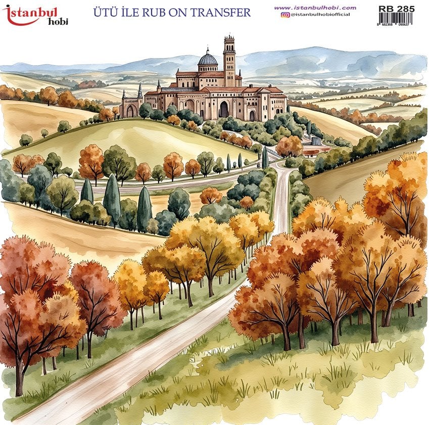 Ütü İle Rub On Transfer 30x30cm RB285