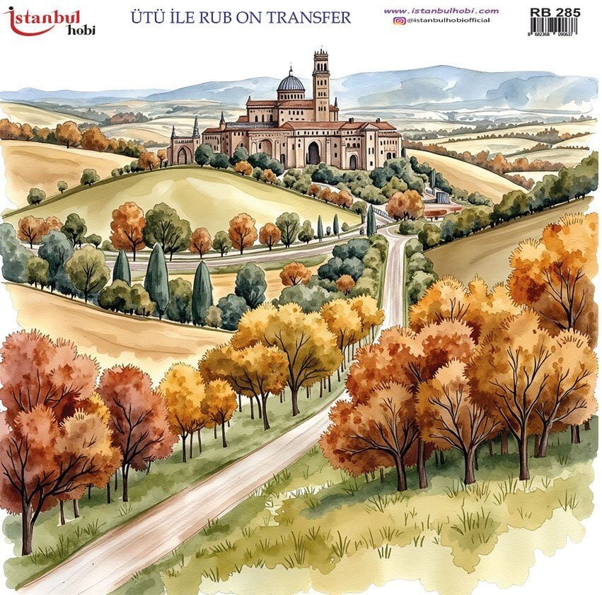 Ütü İle Rub On Transfer 30x30cm RB285