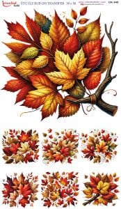 Ütü İle Rub On Transfer 30x50cm CK440