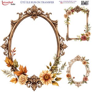 Ütü İle Rub On Transfer 30x30cm RB287