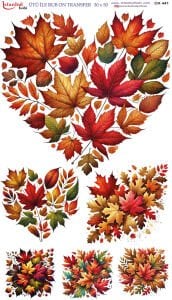 Ütü İle Rub On Transfer 30x50cm CK441