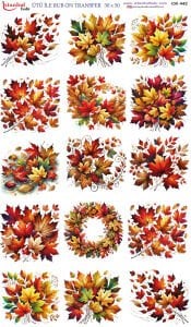 Ütü İle Rub On Transfer 30x50cm CK442