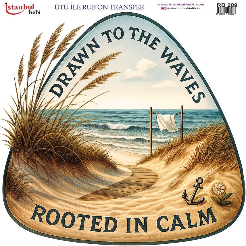 Ütü İle Rub On Transfer 30x30cm RB289