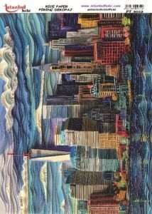 Pirinç Dekopaj Kağıdı 30x42cm PT-3012