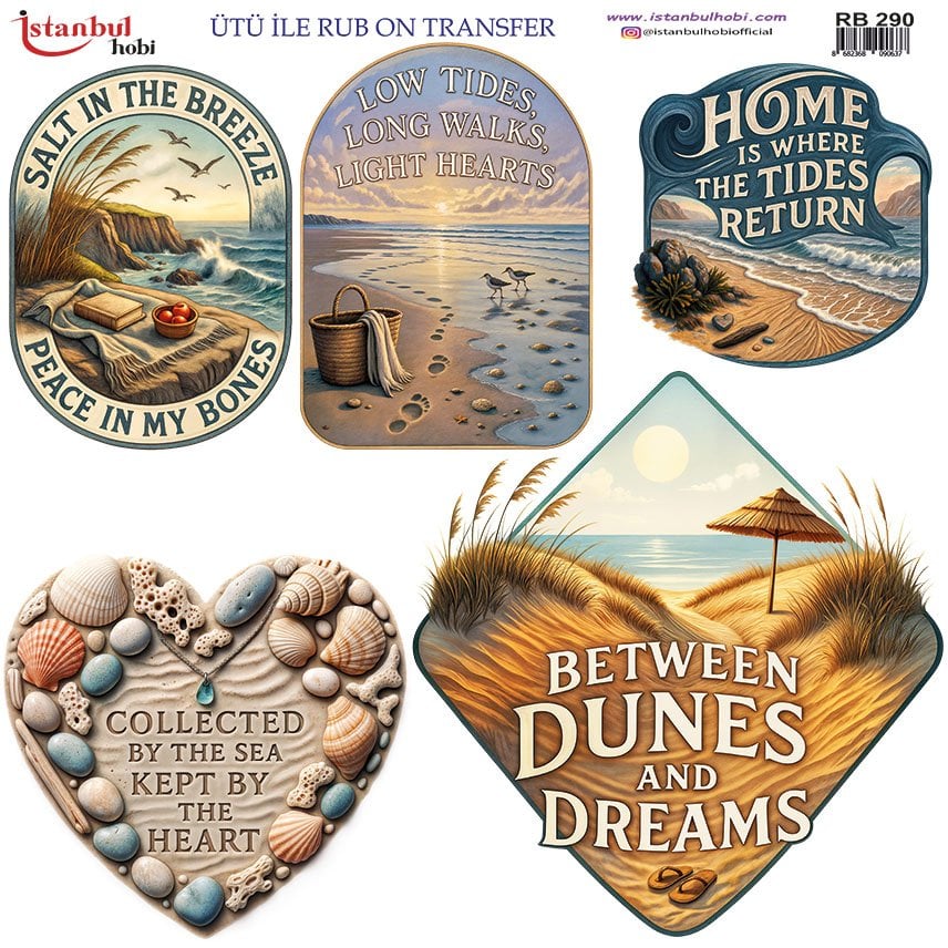 Ütü İle Rub On Transfer 30x30cm RB290